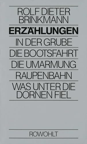 Erzählungen: In der Grube / Die Bootsfahrt / Die Umarmung / Raupenbahn / Was unter die Dornen fiel von Rowohlt Verlag GmbH