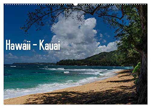 Hawaii - Kauai (Wandkalender 2025 DIN A2 quer), CALVENDO Monatskalender von CALVENDO