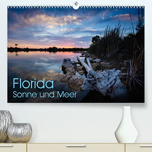 Florida. Sonne und Meer (hochwertiger Premium Wandkalender 2024 DIN A2 quer), Kunstdruck in Hochglanz