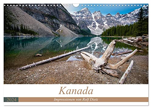 Kanada - Impressionen von Rolf Dietz (Wandkalender 2024 DIN A3 quer), CALVENDO Monatskalender