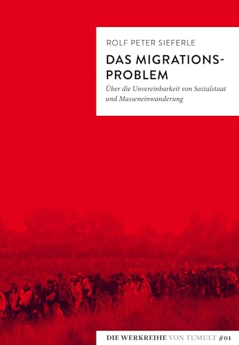 Das Migrationsproblem: Über die Unvereinbarkeit von Sozialstaat und Masseneinwanderung (Die Werkreihe von Tumult) von Manuscriptum