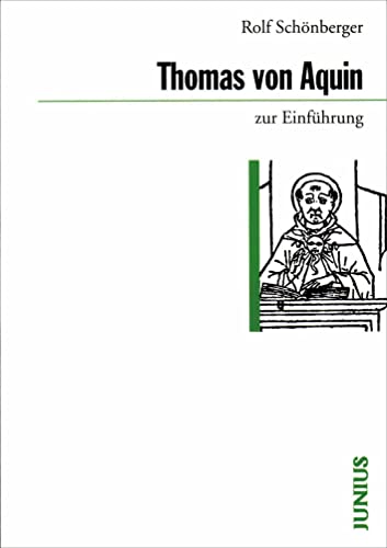 Thomas von Aquin zur Einführung von Junius Verlag GmbH
