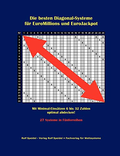 Die besten Diagonal-Systeme für EuroMillions und EuroJackpot: Mit Minimal-Einsätzen 6 bis 32 Zahlen optimal abdecken!