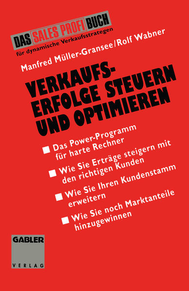 Verkaufserfolge Steuern und Optimieren von Gabler Verlag