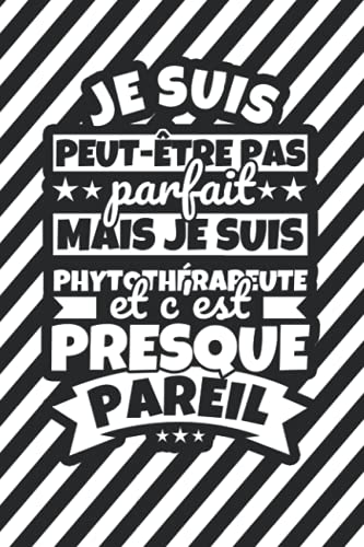 Carnet doublé: Je suis peut-être pas parfait mais je suis Phytothérapeute et c'est presque pareil Carnet doublé: Je suis peut-être pas parfait mais je suis Phytothérapeute et c'est presque pareil