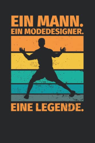 Notizbuch liniert: Ein Mann. Ein Modedesigner. Eine Legende. Notizbuch liniert: Ein Mann. Ein Modedesigner. Eine Legende. von Independently published
