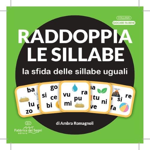 Dooble sillabe. Alla scoperta delle sillabe. Con Libro (Giocare fa bene) von Fabbrica dei Segni