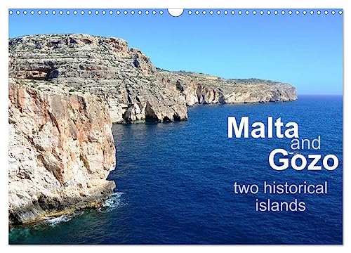 Malta and Gozo two historical islands (Wandkalender 2024 DIN A3 quer), CALVENDO Monatskalender