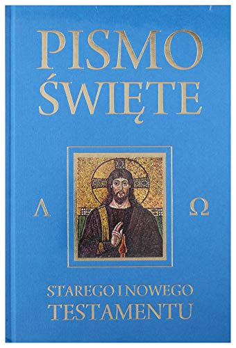 Pismo Swiete Starego i Nowego Testamentu Niebieski