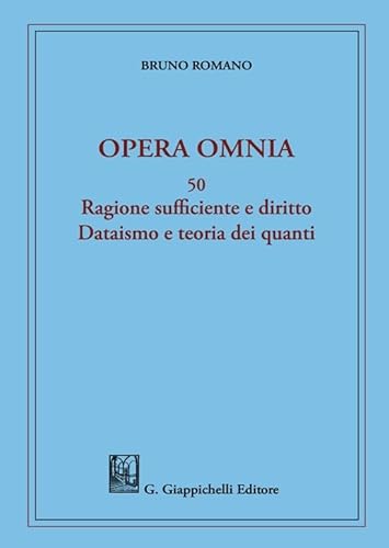 Opera omnia von Giappichelli