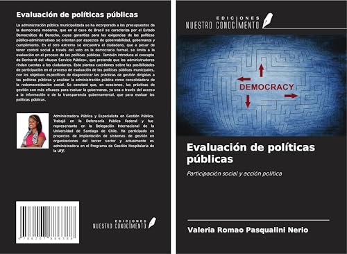 Evaluación de políticas públicas: Participación social y acción política von Ediciones Nuestro Conocimiento