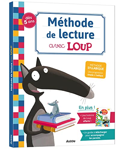 MA MÉTHODE DE LECTURE AVEC LOUP: Avec 1 histoire offerte