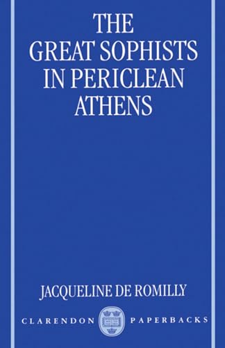 The Great Sophists in Periclean Athens von Clarendon Press