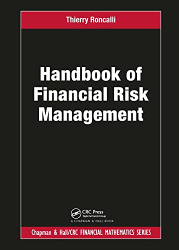 Handbook of Financial Risk Management (Chapman and Hall/Crc Financial Mathematics) von CRC Press