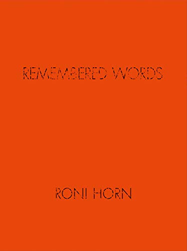 Remembered Words von Steidl GmbH & Co. OHG