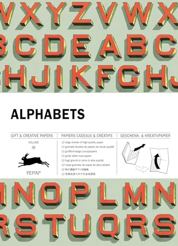 Alphabets: Gift & Creative Paper Book Vol. 88 (Gift & creative papers)