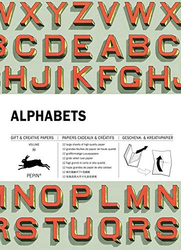 Alphabets: Gift & Creative Paper Book Vol. 88 (Gift & creative papers)