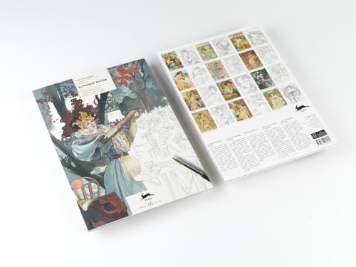 Alphonse Mucha: Artists' Colouring Book (Artists' Colouring Books)
