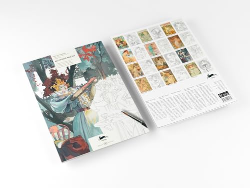 Alphonse Mucha: Artists' Colouring Book (Artists' Colouring Books)
