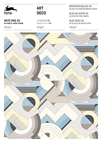Art Deco: Writing Paper & Note Pad A5 von Pepin Press