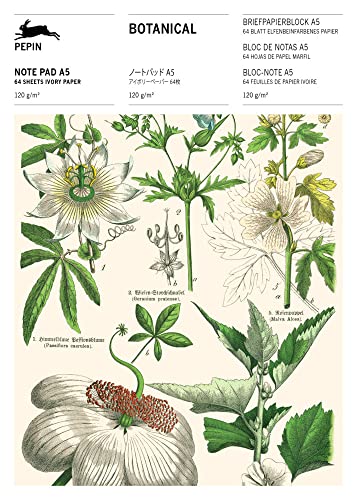Botanical: Writing Paper & Note Pad A5