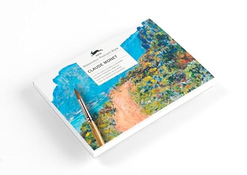 Claude Monet: Watercolour Postcard Book / Postkarten - Malbuch