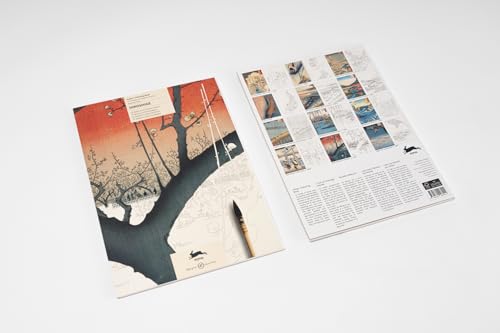 Hiroshige: Artists' Colouring Book (Artists' Colouring Books) von Pepin Press