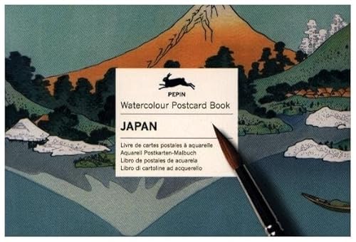 Japan: Watercolour Postcard Book / Postkarten - Malbuch (Watercolour Postcard Books)