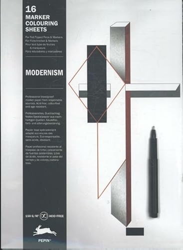 Modernism: Marker Colouring Book Modernism: Marker Colouring Book