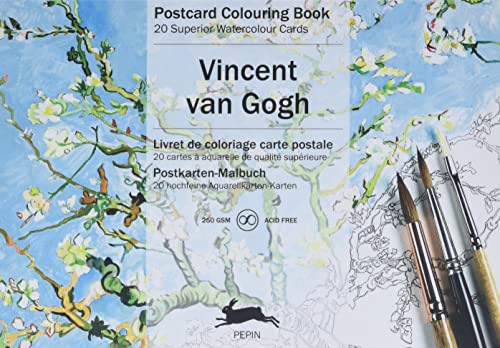 Van Gogh: Postcard Colouring Book / Postkarten - Malbuch (Postcard coloring book) von Pepin Press