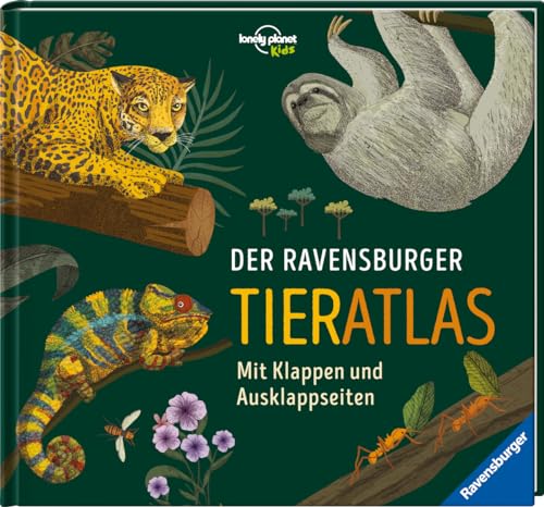 Der Ravensburger Tieratlas - eine tierisch spannende Reise rund um die Welt