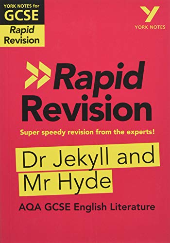 York Notes for AQA GCSE (9-1) Rapid Revision: Jekyll and Hyde: Study Guide (York Notes - Rapid) von Pearson Education