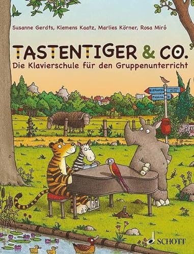 Tastentiger & Co.: Die Klavierschule für den Gruppenunterricht. Klavier. Schülerheft.