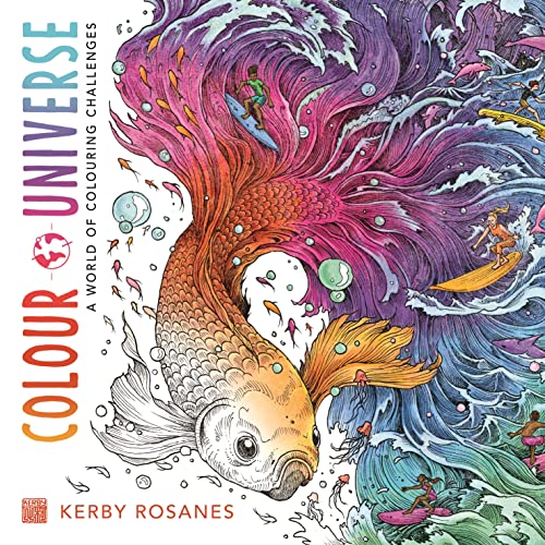 Colour Universe: A World of Colouring Challenges von LOM Art