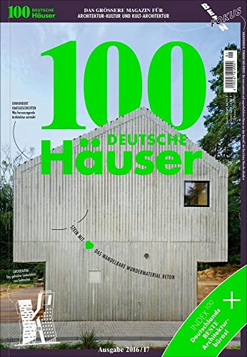 100 deutsche Häuser: Ausgabe 2016/2017 (100 German Houses)