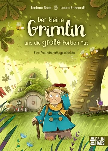 Der kleine Grimlin und die große Portion Mut - Eine Freundschaftsgeschichte: Herzerwärmende Geschichte ab 5 Jahren über einen kleinen Wichtel, der für seinen Freund besonders mutig wird (Vorlesen)