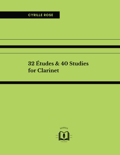 32 Études & 40 Studies for Clarinet von Independently published