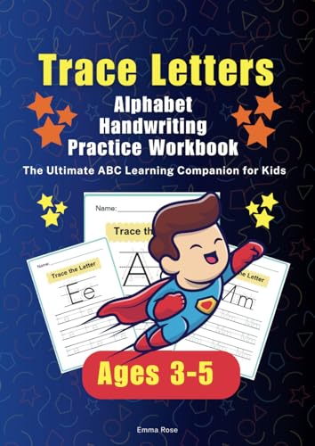 Trace Letters: Alphabet Handwriting Workbook: The Ultimate ABC Learning Companion for Kids Ages 3-5 von Independently published