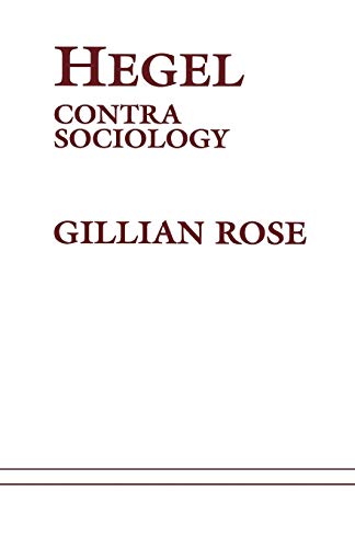 Hegel: Contra Sociology von Continuum