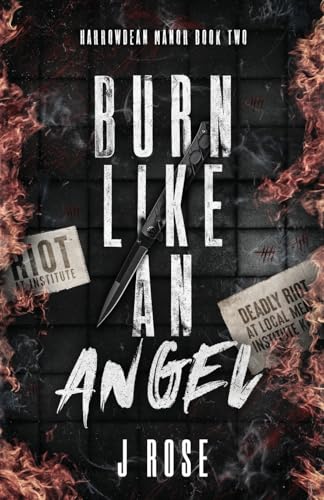 Burn Like An Angel Discreet Cover Edition: A Dark Reverse Harem Romance (Harrowdean Manor Discreet Edition, Band 2) von Wilted Rose Publishing