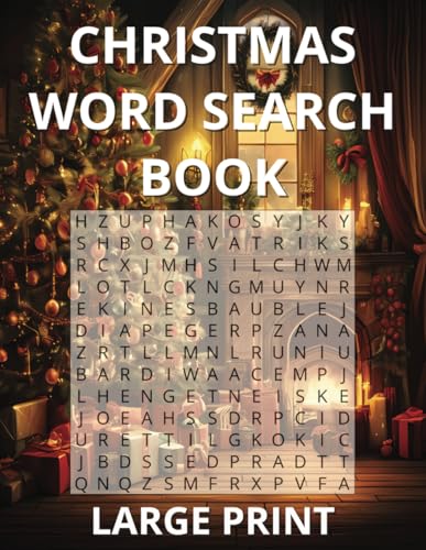 Large Print Christmas Puzzle for Adults and Seniors: Easy-to-Read Word Search Christmas Brain Games |55 puzzles Fun Holiday von Independently published