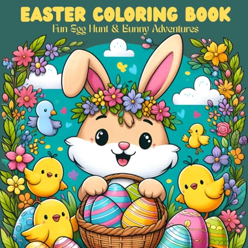 Easter Coloring Book: Fun Egg Hunt & Bunny Adventures for Kids: Bring Easter to Life with Every Color You Choose! Unleash Your Creativity this Easter Season von Independently published
