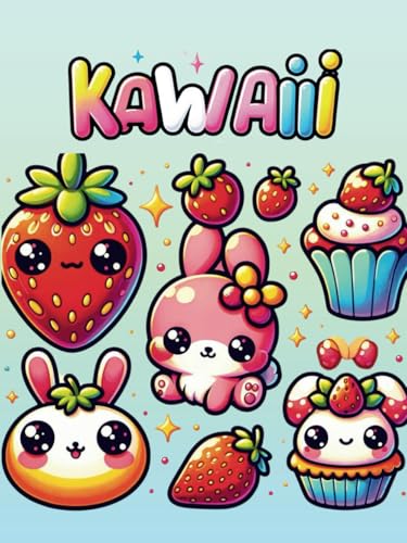 Cute Coloring Book for Kids-Kawaii Cute Coloring Book for Kids-Kawaii