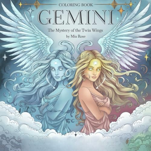 Gemini: The Mystery of the Twin Wings – Discovering the Gemini World Through Coloring Pages (12 Zodiac Signs) von Independently published