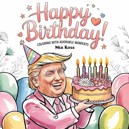 Happy Birthday!: Coloring with Adorable Moments: A Fun & Hilarious Donald Trump Coloring Book Happy Birthday!: Coloring with Adorable Moments: A Fun & Hilarious Donald Trump Coloring Book von Independently published