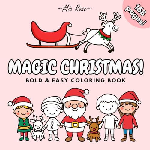 MAGIC CHRISTMAS! Coloring Book for Kids and Adults MAGIC CHRISTMAS! Coloring Book for Kids and Adults von Independently published