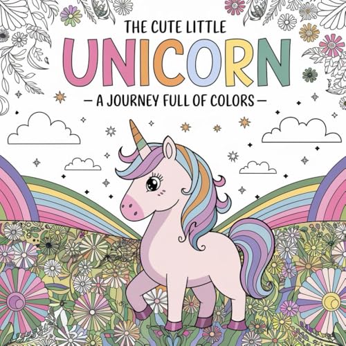 The Cute Little Unicorn: A Journey Full of Colors (Mythology and Mysticism) von Independently published