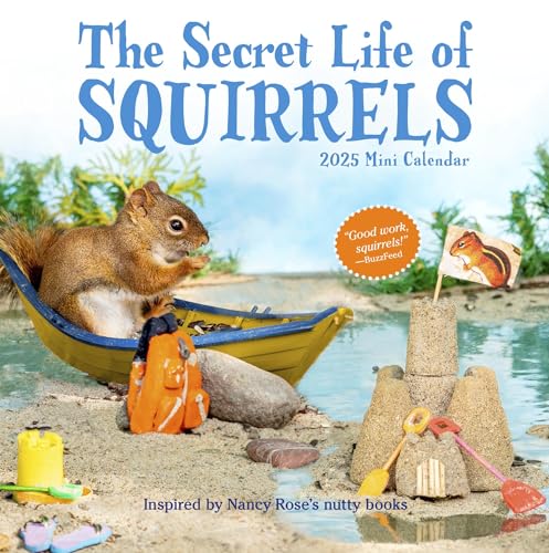 The Secret Life of Squirrels Mini Wall Calendar 2025 von Workman Publishing