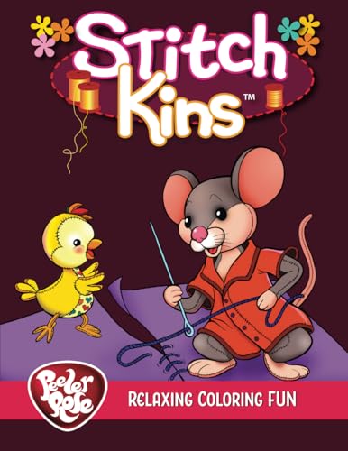 Peeler Rose Stitch-Kins: Relaxing Coloring Fun (Peeler Rose Coloring Books, Band 1)
