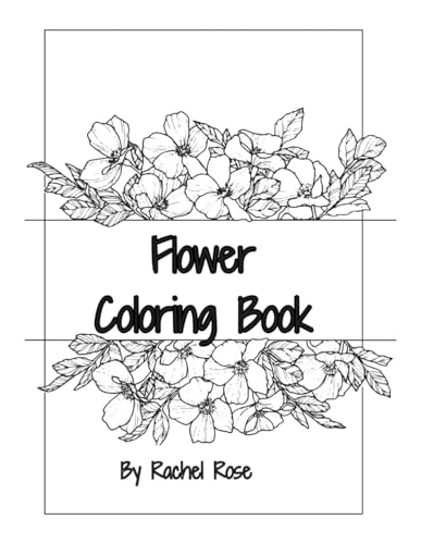 Adult Flower Coloring Book von Independently published